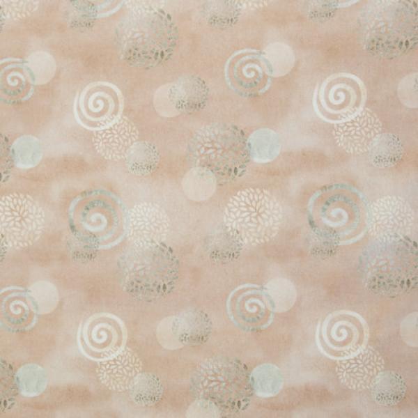 Dekodruck Kreise auf Beige von Swafing